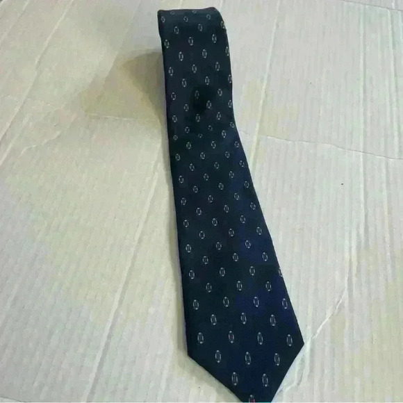 Hathaway For Saks Fifth Avenue Made in the USA Silk Men's Tie - Picture 1 of 3
